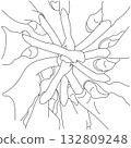 diverse hands joined together illustration vector hand drawn with black lines 132809248