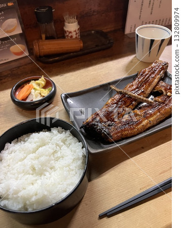 Unagi set meal Unagi set meal 132809974