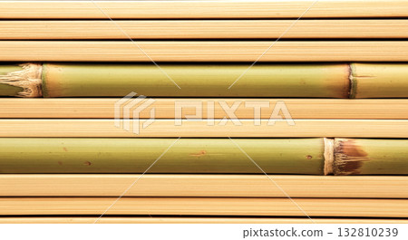 Bamboo texture background for concept of natural material, sustainable, or zen design 132810239