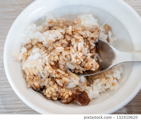 紅燒豬肉飯台式肉so蒲燒飯風扇 紅燒豬肉飯台式肉so蒲燒飯風扇 132810620