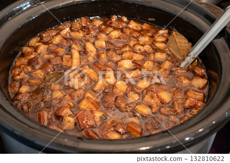 Braised pork rice Taiwanese-style meat soboro bowl roulow fan Braised pork rice Taiwanese-style meat soboro bowl roulow fan 132810622