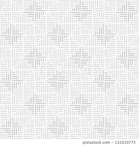 Vector seamless pattern. Modern stylish texture. Repeating geometric square tiles with thin line. Monochrome on white background. Trendy graphic design. Vector seamless pattern. Modern stylish texture. Repeating geometric square tiles with thin line. Monochrome on white background. Trendy graphic design. 132810775