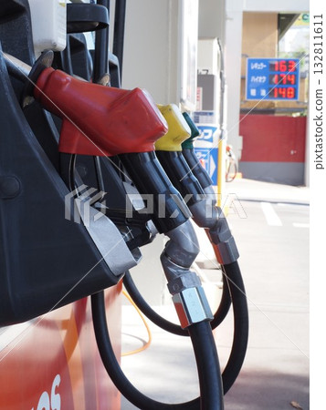 Filling nozzle of gas station 132811611