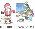 Santa is coming at Christmas 132812163