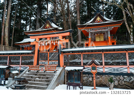 Mount Koya, Danjo Garan, Winter Shrine 132813725