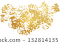 Gold brushstroke texture background 132814135