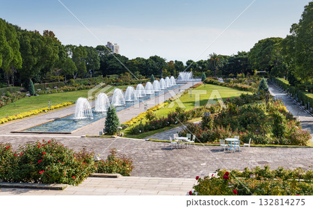神戶須磨離宮公園的噴泉花園 神戶須磨離宮公園的噴泉花園 132814275