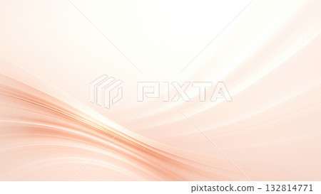 桃色抽象背景，帶有柔和的光波 132814771