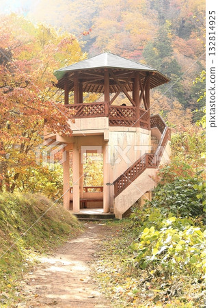 長野縣高山村松川谷屋瀧展望台 132814925
