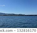 Takamatsu Port from a high-speed boat 132816170