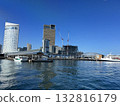 Takamatsu Port from a high-speed boat 132816179