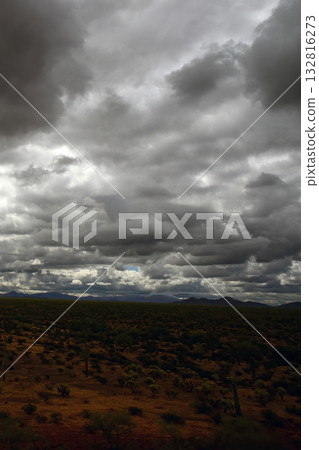 Clouds Over Central Sonora Desert Arizona Clouds Over Central Sonora Desert Arizona 132816273