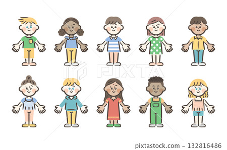 世界兒童全身套裝 132816486