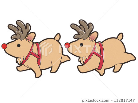 友善的馴鹿 132817147