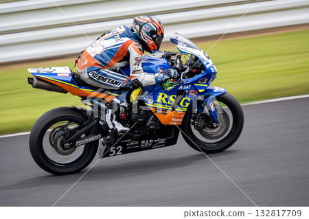 Running rider 132817709