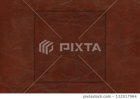 Imitation cowhide texture close up, brown and beige cowhide texture can be background 132817964