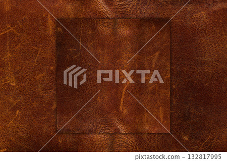 Genuine cowhide texture close up, brown cowhide texture can be background Genuine cowhide texture close up, brown cowhide texture can be background 132817995