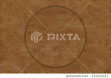 Imitation cowhide texture close up, beige and brown cowhide texture can be background 132818221