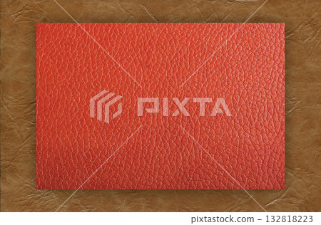 Imitation cowhide texture close up, beige and orange cowhide texture can be background Imitation cowhide texture close up, beige and orange cowhide texture can be background 132818223