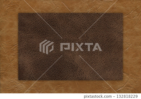 Imitation cowhide texture close up, beige and brown cowhide texture can be background Imitation cowhide texture close up, beige and brown cowhide texture can be background 132818229