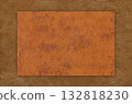 Imitation cowhide texture close up, beige and brown cowhide texture can be background 132818230