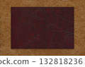 Imitation cowhide texture close up, beige and red cowhide texture can be background 132818236