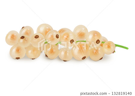 white or yellow currant isolated on white background with full depth of field white or yellow currant isolated on white background with full depth of field 132819140