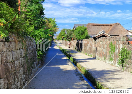 [Nagasaki Prefecture] Shimabara Samurai Residences on a Clear Day 132820522