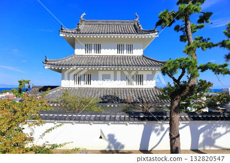 [Nagasaki Prefecture] Shimabara Castle's Western View Memorial Hall on a clear day 132820547