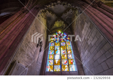 Cathedral saint-cyr-sainte-julitte, Nevers, France Cathedral saint-cyr-sainte-julitte, Nevers, France 132820938