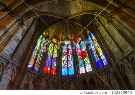 Cathedral saint-cyr-sainte-julitte, Nevers, France Cathedral saint-cyr-sainte-julitte, Nevers, France 132820940