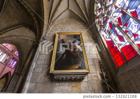Cathedral saint-cyr-sainte-julitte, Nevers, France Cathedral saint-cyr-sainte-julitte, Nevers, France 132821108
