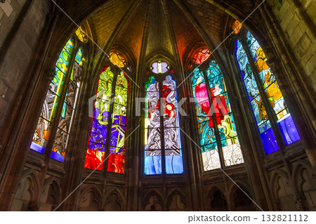 Cathedral saint-cyr-sainte-julitte, Nevers, France Cathedral saint-cyr-sainte-julitte, Nevers, France 132821112