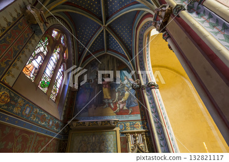 Cathedral saint-cyr-sainte-julitte, Nevers, France Cathedral saint-cyr-sainte-julitte, Nevers, France 132821117