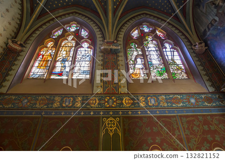 Cathedral saint-cyr-sainte-julitte, Nevers, France Cathedral saint-cyr-sainte-julitte, Nevers, France 132821152