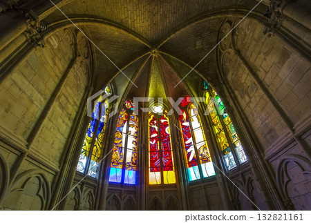 Cathedral saint-cyr-sainte-julitte, Nevers, France Cathedral saint-cyr-sainte-julitte, Nevers, France 132821161
