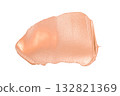 Liquid foundation cream texture swatch for beauty and cosmetic transparent makeup concept, background product 132821369