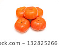 Persimmon on white background 132825266