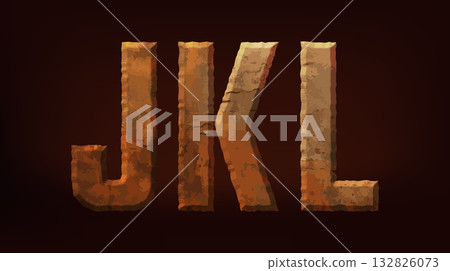 Rusty letters Rusty letters 132826073