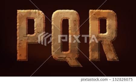 Rusty letters Rusty letters 132826075
