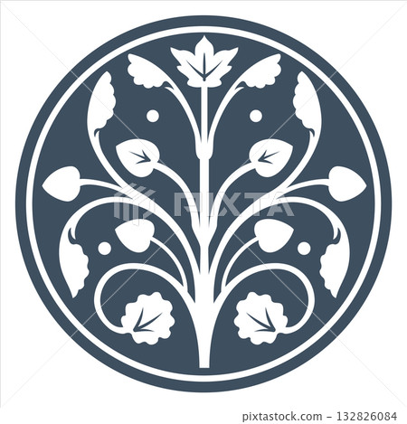 Decorative element. Vector. 132826084