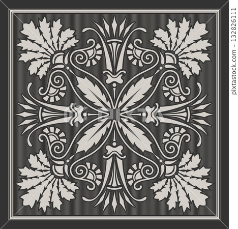 Decorative element. Vector. Decorative element. Vector. 132826111