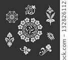 Decorative element. Vector. 132826112