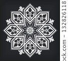 Decorative element. Vector. 132826118