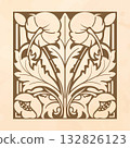 Decorative element. Vector. 132826123