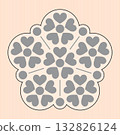 Decorative element. Vector. 132826124