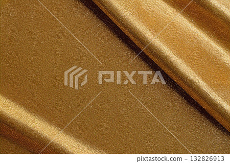 金色織物背景 132826913