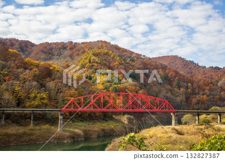 岩手縣西和賀町的秋葉 132827387