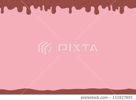 Melted chocolate background (Milk/Strawberry) Melted chocolate background (Milk/Strawberry) 132827605