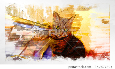 sketch style cat cat cat kijitora gray female female female cat female cat healthy pretty healing sketch style cat cat cat kijitora gray female female female cat female cat healthy pretty healing 132827893